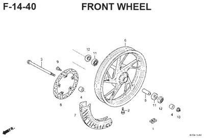 f14 40 front wheel