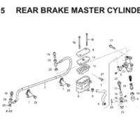 F15 Rear Brake Master Cylinder