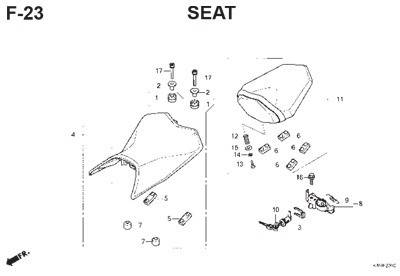 f23 seat