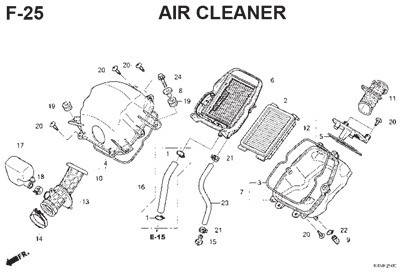 f25 air cleaner