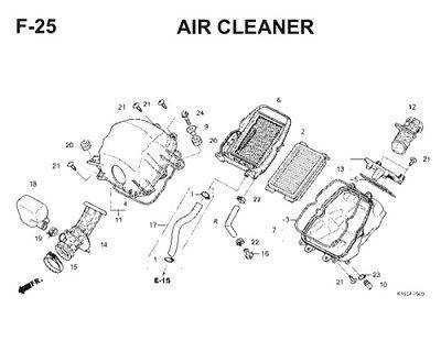 F25 Air Cleaner