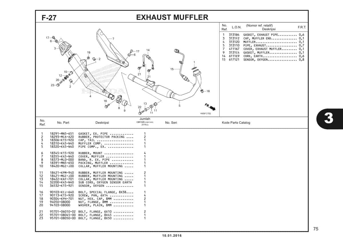 f27 exhaust muffler