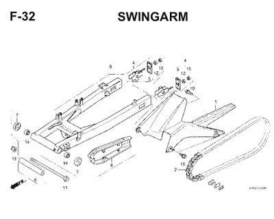 F32 Swingarm