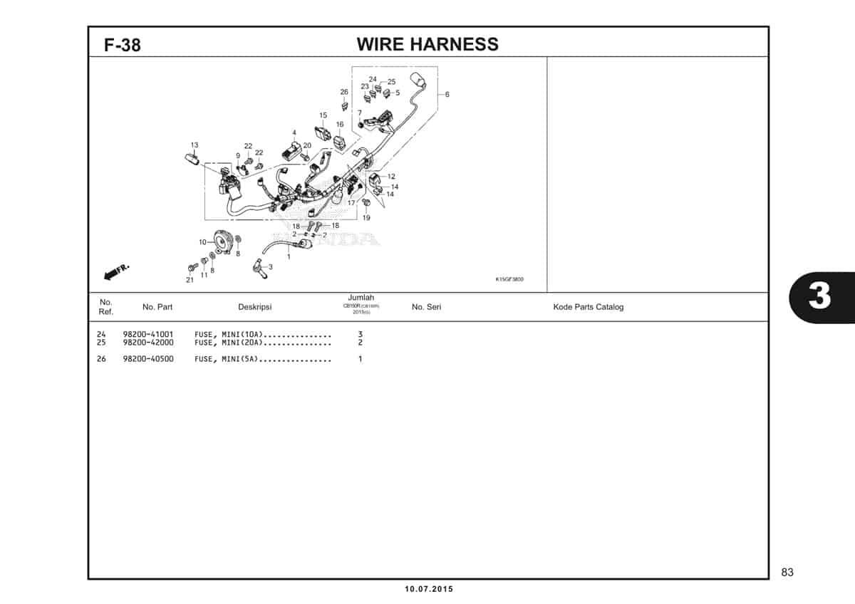 F38 Wire Harness 2