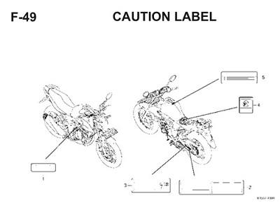 F49 Caution Label