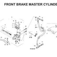 F5 Front Brake Master Cylinder
