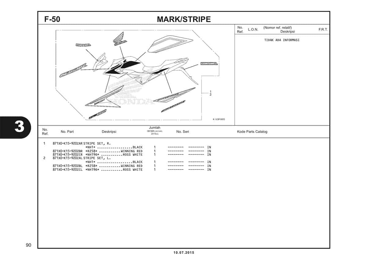 F50 Mark Stripe