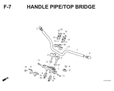 F7 Handle Pipe Top Bridge