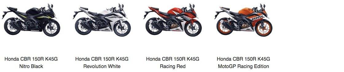 honda cbr 150r k45g