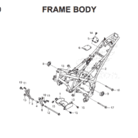 F39 – Frame Body – Katalog Honda CBR 150R K45G Screenshot 2026-05-28 132340