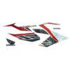Sticker Body Kanan Putih Merah  – New CB150R StreetFire K15G