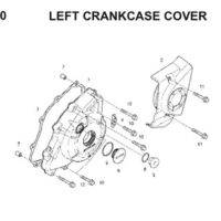 E10 Left Cankcase Cover Thumb