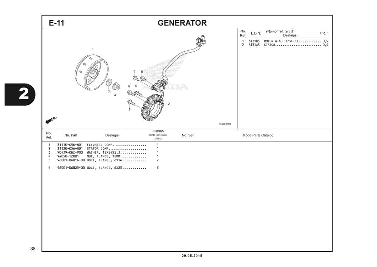  E11 Generator