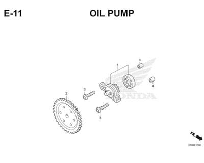 E11 Oil Pump Thumb