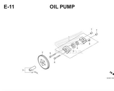 E11 Oil Pump Thumb