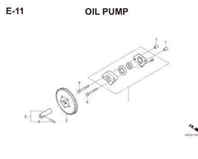 E11 Oil Pump Thumb