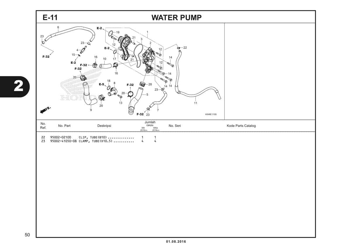  E11 Water Pump 2