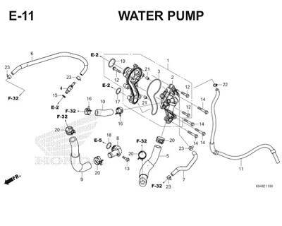 E11 Water Pump Thumb