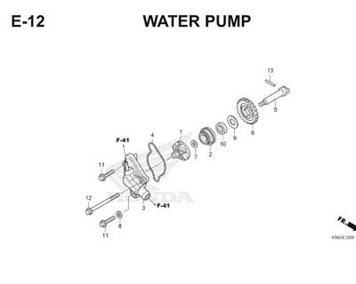 E12 Water Pump Thumb