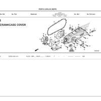 E13 Left Crankcase Cover Katalog Honda BeAT Street eSP