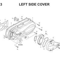 E13 Left Side Cover