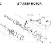E13 Starter Motor Thumb