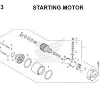 E13 Starting Motor Thumb