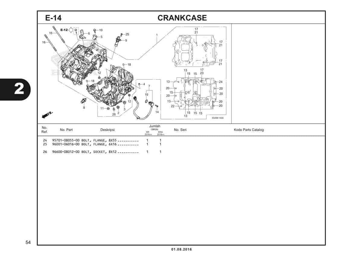  E14 Crankcase 2