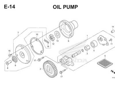 E14 Oil Pump Thumb