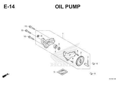 E14 Oil Pump Thumb