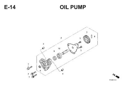 E14 Oil Pump Thumb