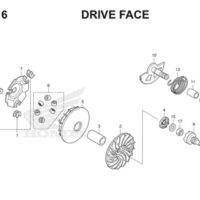 E16 Drive Face Thumb