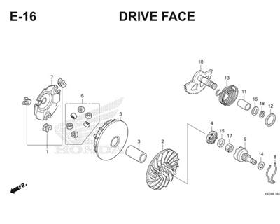 E16 Drive Face Thumb