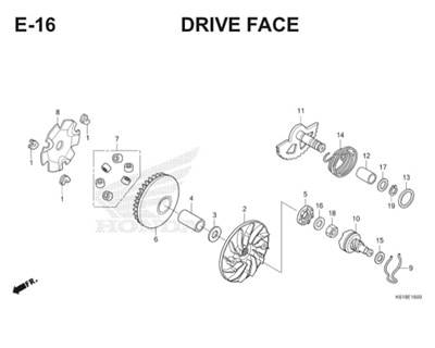 E16 Drive Face Thumb