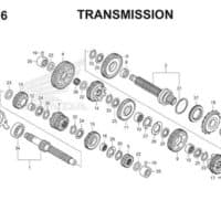 E16 Transmission Thumb