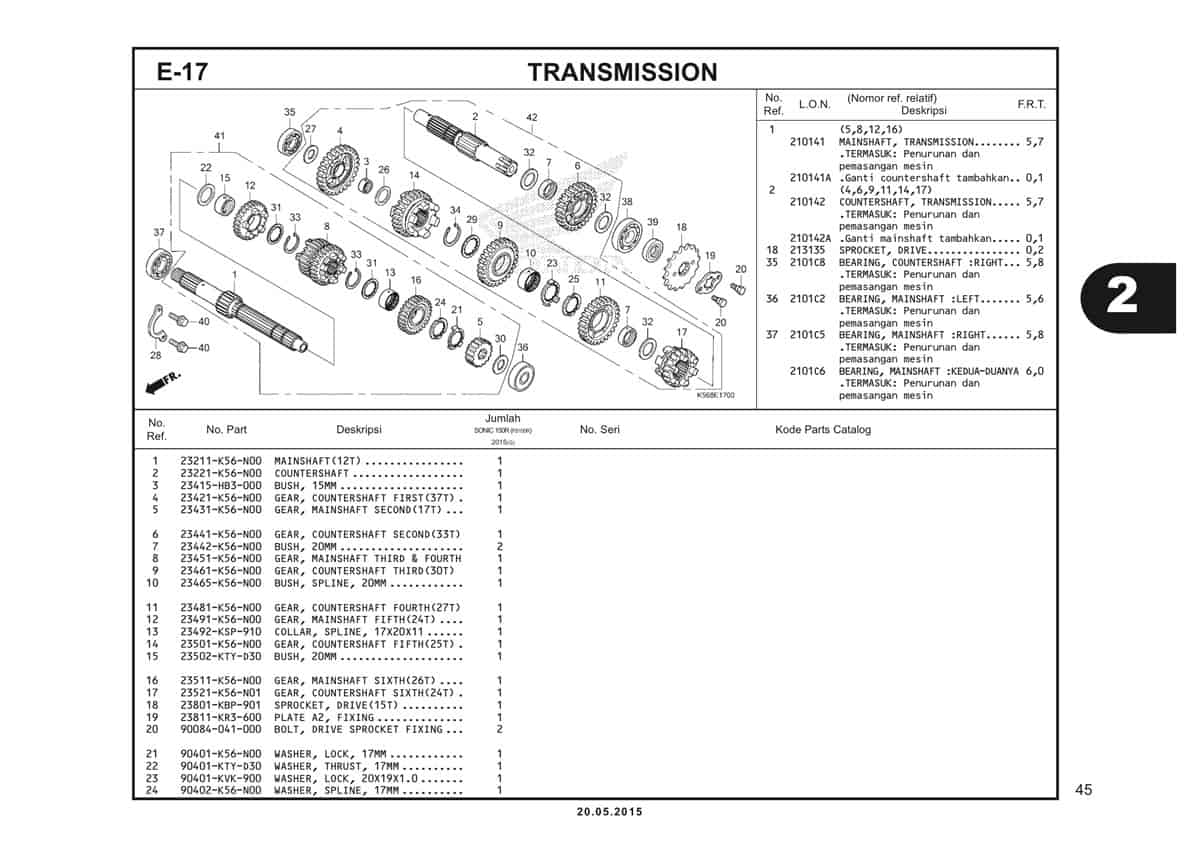 E17 Transmission 1