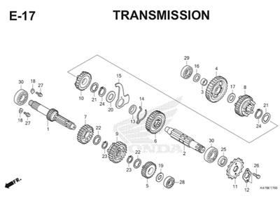 E17 Transmission Katalog Blade K47 Thumb