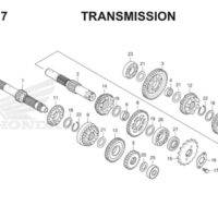E17 Transmission Thumb