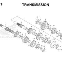 E17 Transmission Thumb