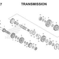 E17 Transmission Thumb