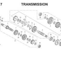 E17 Transmission Thumb