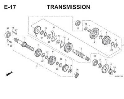 E17 Transmission Thumb