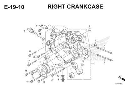 E19 10 Right Crankcase Thumb