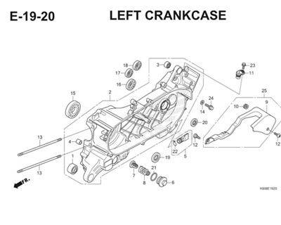 E19 20 Left Crankcase Thumb