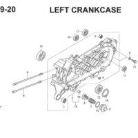 E19 20 Left Crankcase Thumb