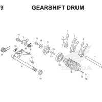 E19 Gearshift Drum Thumb