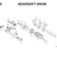 E19 Gearshift Drum Thumb