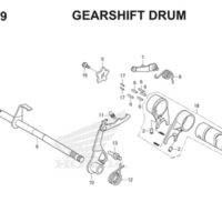 E19 Gearshift Drum Thumb