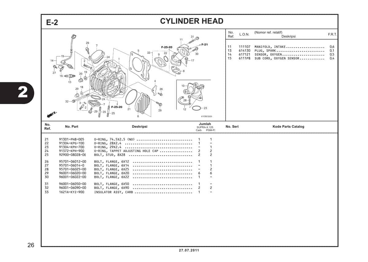  E2 Cylinder Head 2