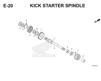 E20 Kick Starter Spindle Katalog Blade K47 Thumb